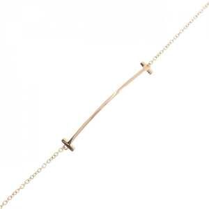 TIFFANY Authentic Gold Charm Bracelet